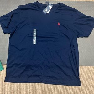 Polo Crewneck T-shirt (Navy)